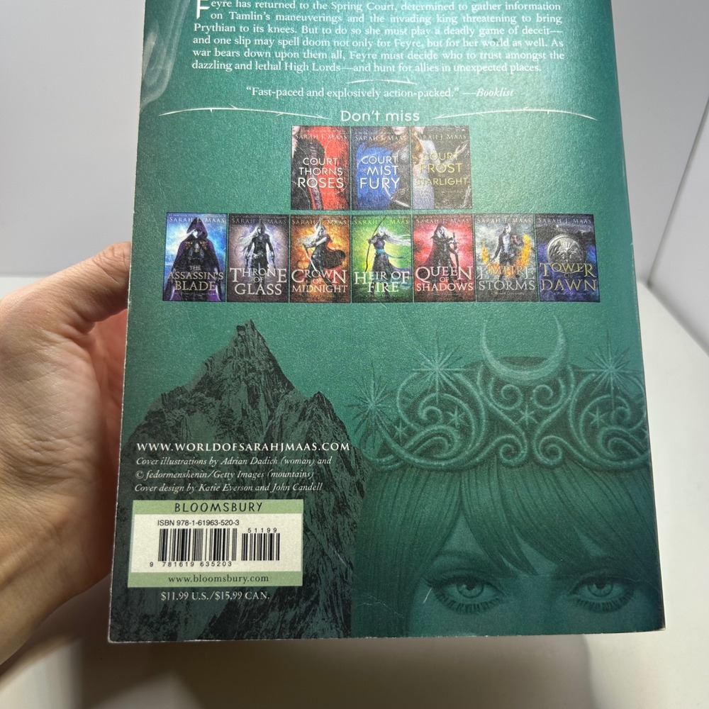 A Court of Wings and Ruin Paperback by Sarah J. Maas A Court of Thorns and Roses - Picture 9 of 16